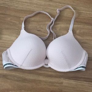 VS logo push up bra